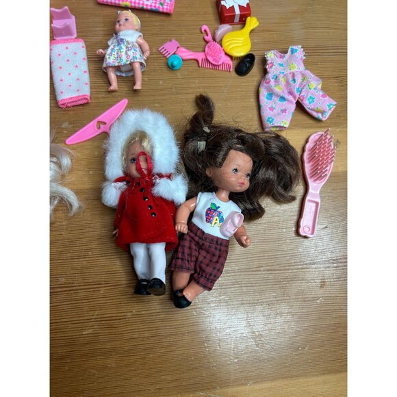 Vintage Y2K Barbie 90s lot accessories little sisters bathtub time Kelly - Picture 3 of 8